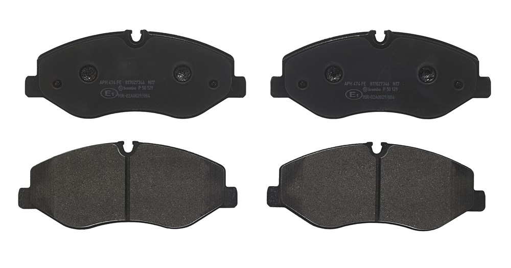 Jeu de 4 plaquettes de frein | BREMBO