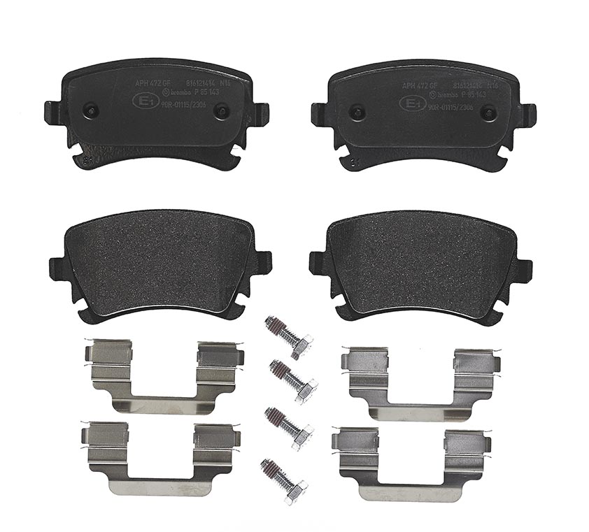 Jeu de 4 plaquettes de frein | BREMBO