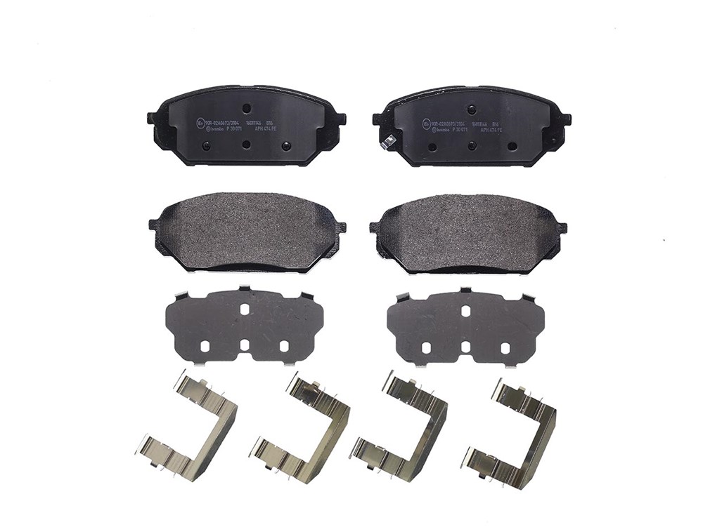 Jeu de 4 plaquettes de frein | BREMBO