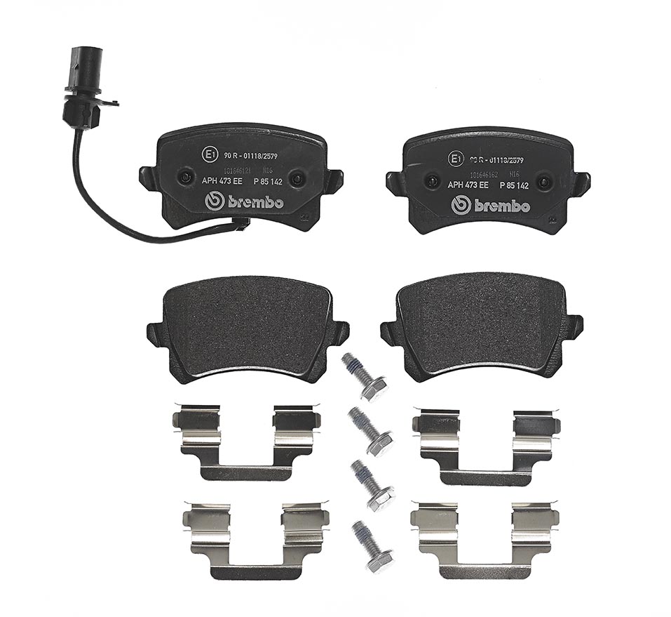 Jeu de 4 plaquettes de frein | BREMBO