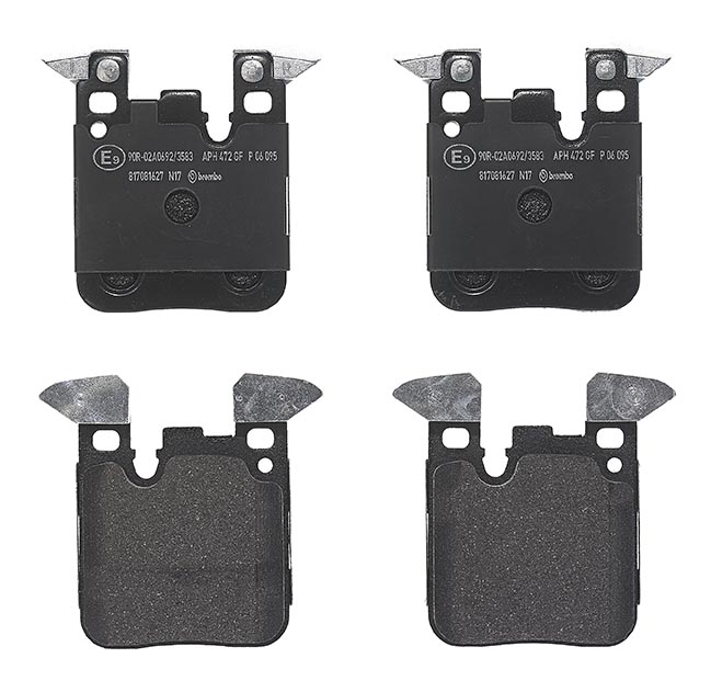 Jeu de 4 plaquettes de frein | BREMBO