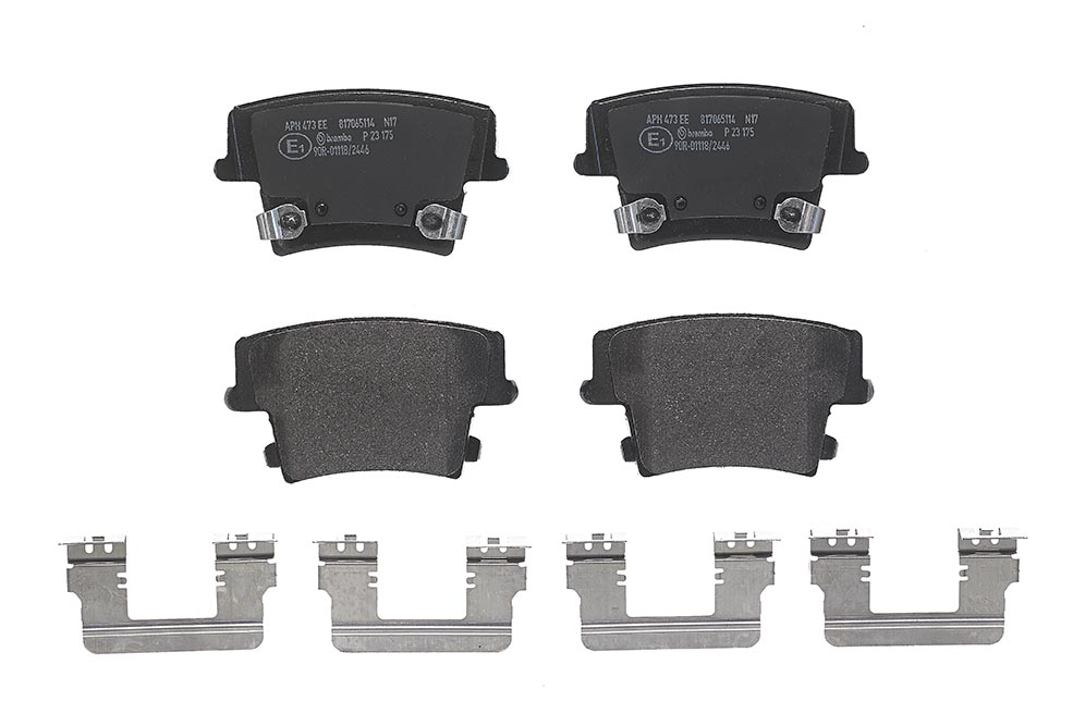 Jeu de 4 plaquettes de frein | BREMBO