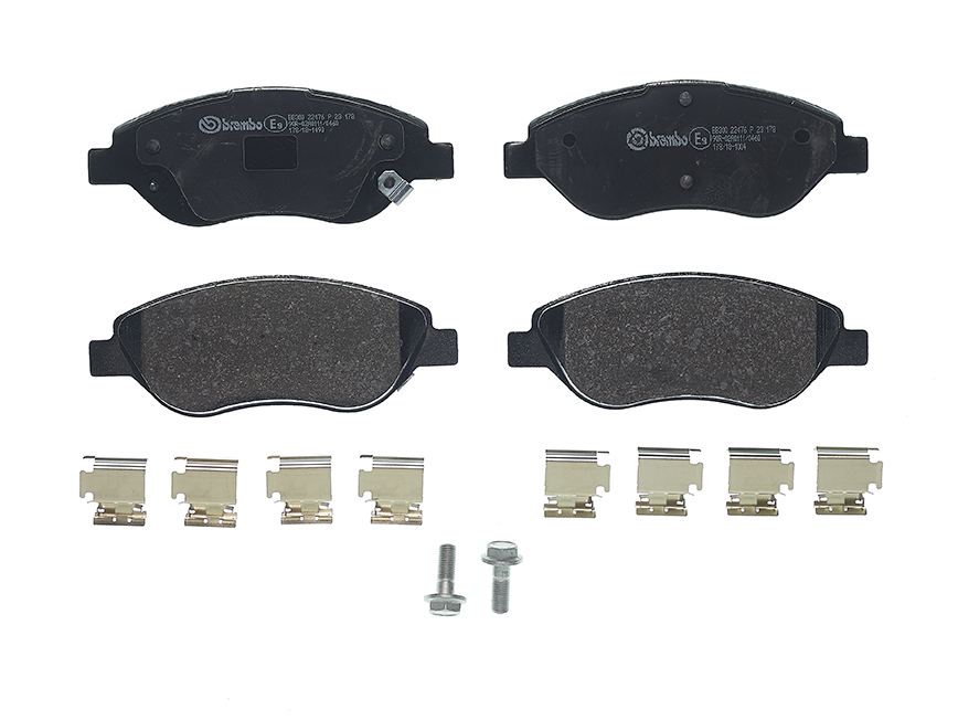 Jeu de 4 plaquettes de frein | BREMBO