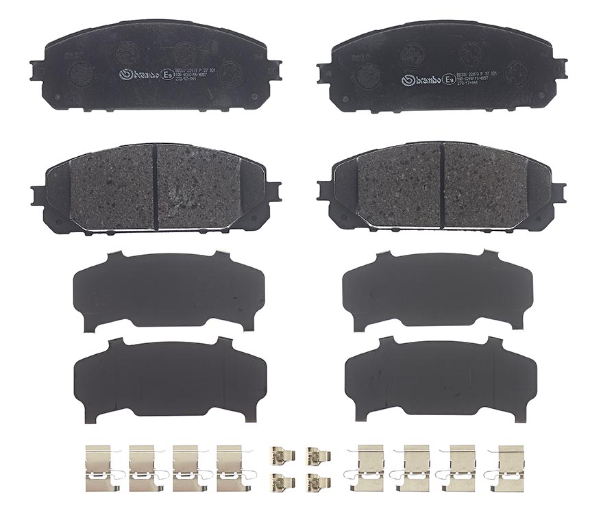 Jeu de 4 plaquettes de frein | BREMBO