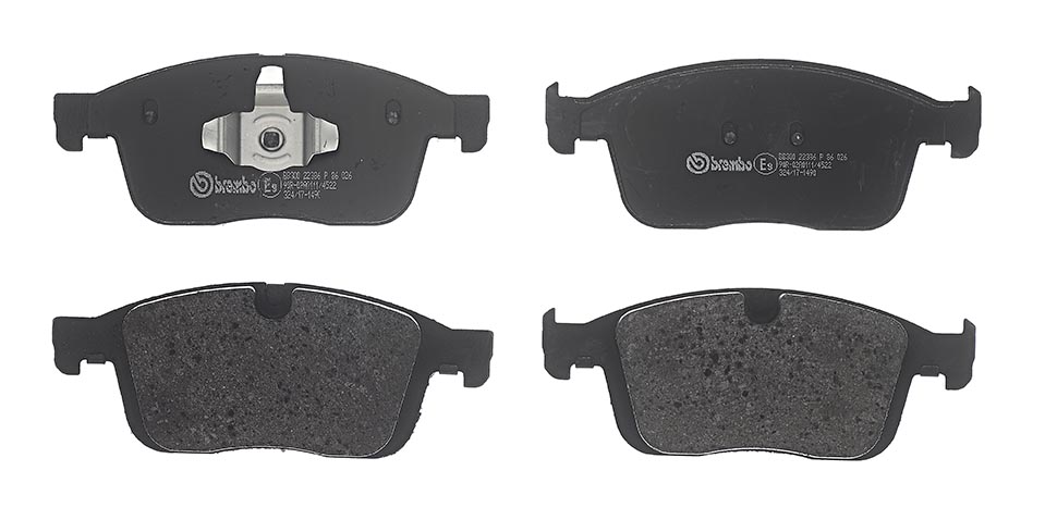 Jeu de 4 plaquettes de frein | BREMBO