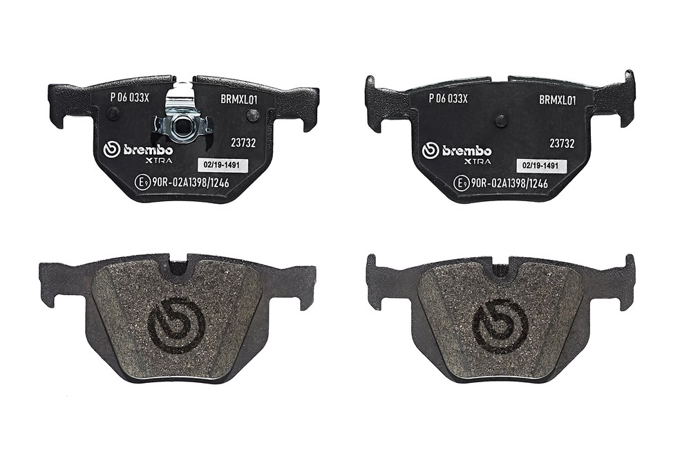 Kit de plaquettes de frein, frein à disque BREMBO XTRA LINE | BREMBO