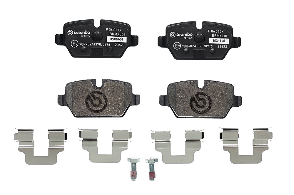 Kit de plaquettes de frein, frein à disque BREMBO XTRA LINE | BREMBO