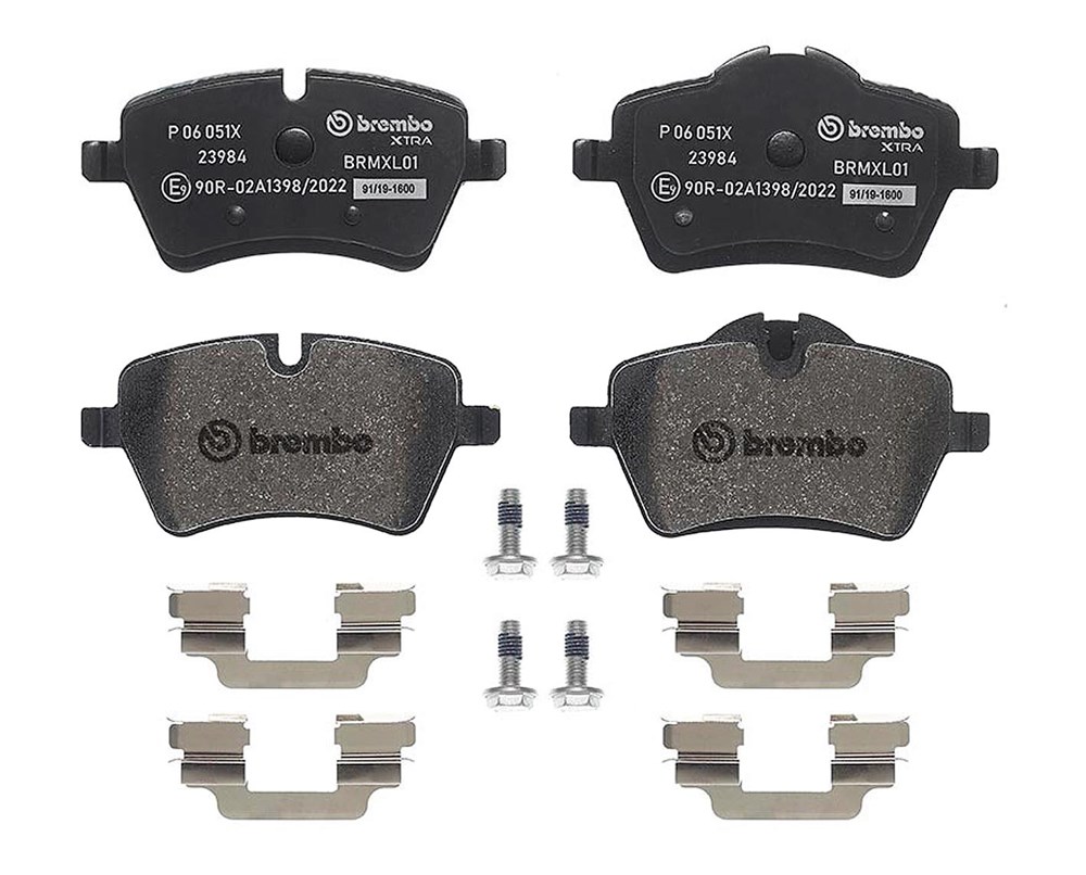 Kit de plaquettes de frein, frein à disque BREMBO XTRA LINE | BREMBO