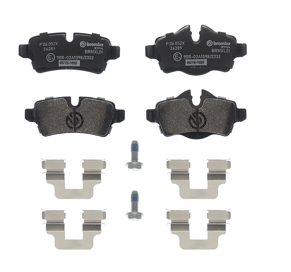 Kit de plaquettes de frein, frein à disque BREMBO XTRA LINE | BREMBO