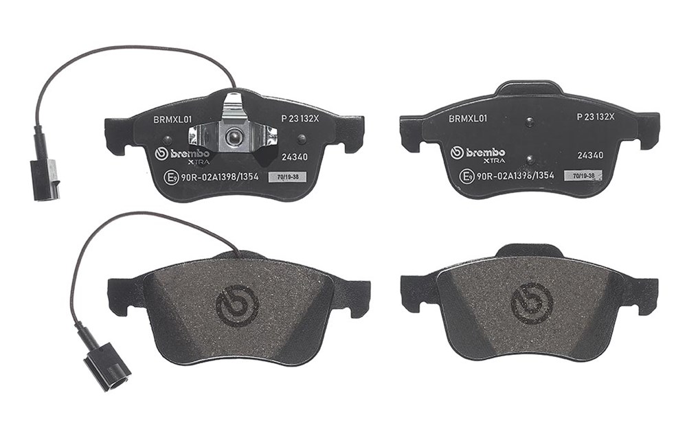 Kit de plaquettes de frein, frein à disque BREMBO XTRA LINE | BREMBO