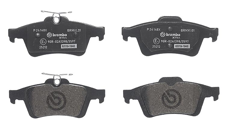 Kit de plaquettes de frein, frein à disque BREMBO XTRA LINE | BREMBO