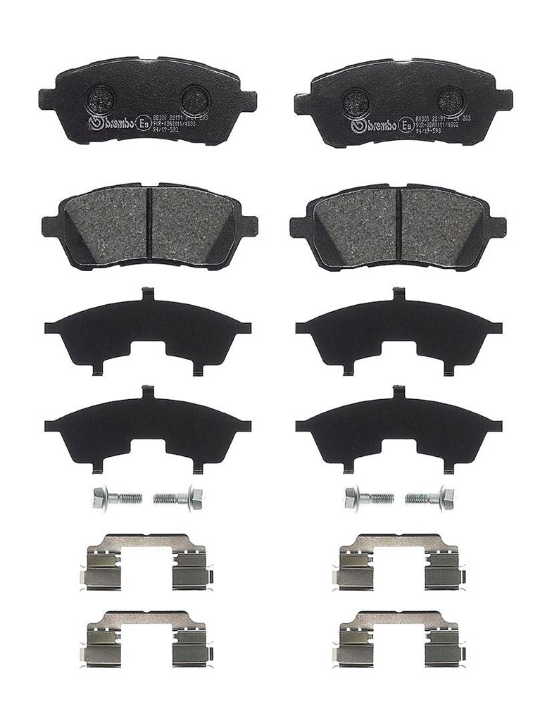 Kit de plaquettes de frein, frein à disque | BREMBO