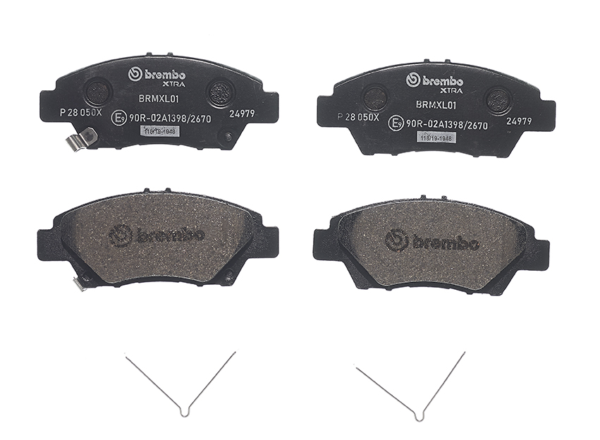 Kit de plaquettes de frein, frein à disque BREMBO XTRA LINE | BREMBO