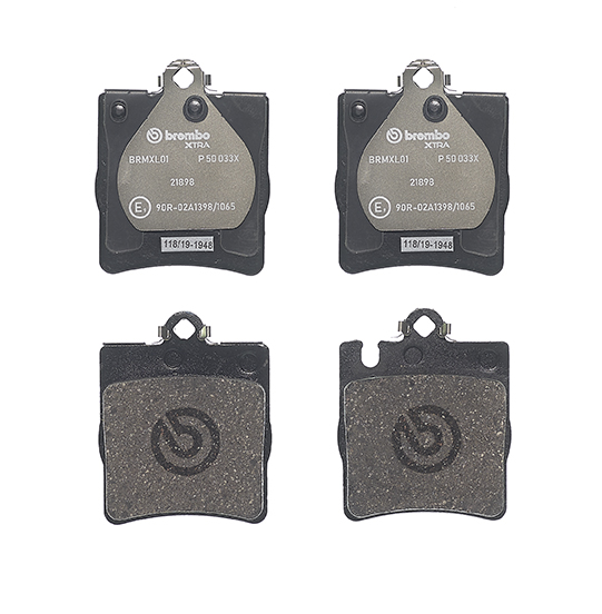 Kit de plaquettes de frein, frein à disque BREMBO XTRA LINE | BREMBO