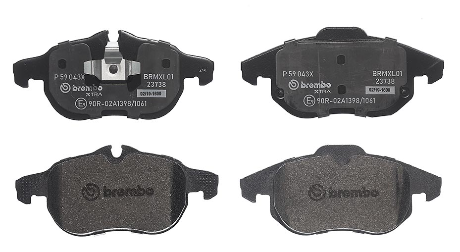 Kit de plaquettes de frein, frein à disque BREMBO XTRA LINE | BREMBO