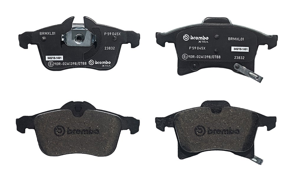 Kit de plaquettes de frein, frein à disque BREMBO XTRA LINE | BREMBO
