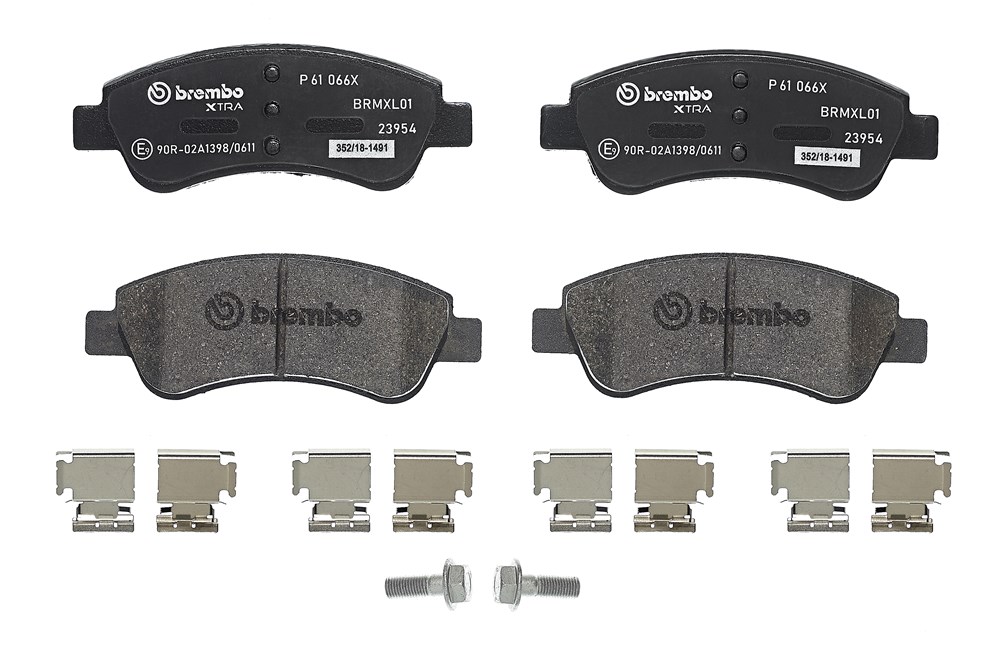 Kit de plaquettes de frein, frein à disque BREMBO XTRA LINE | BREMBO
