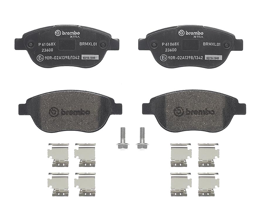 Kit de plaquettes de frein, frein à disque BREMBO XTRA LINE | BREMBO
