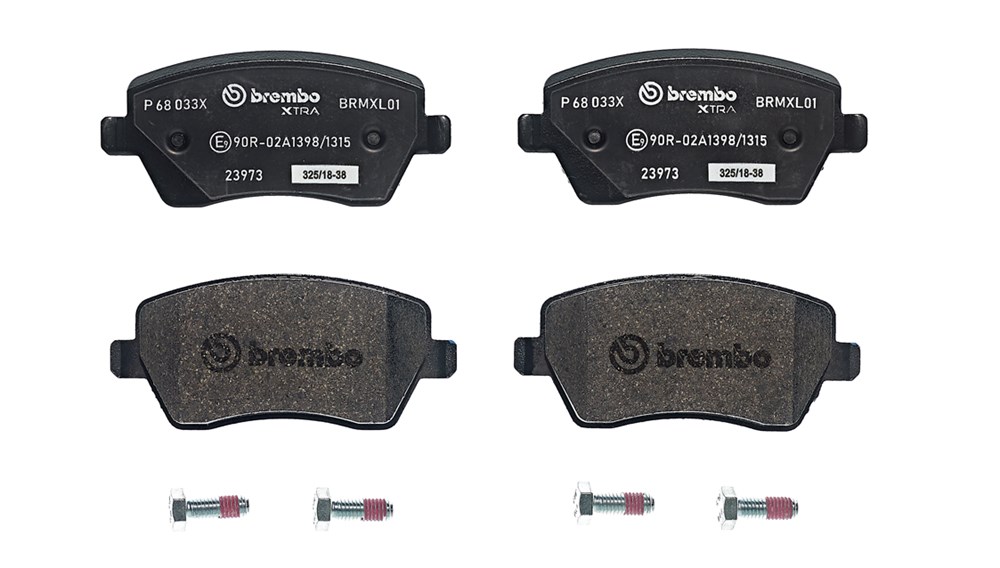 Kit de plaquettes de frein, frein à disque BREMBO XTRA LINE | BREMBO
