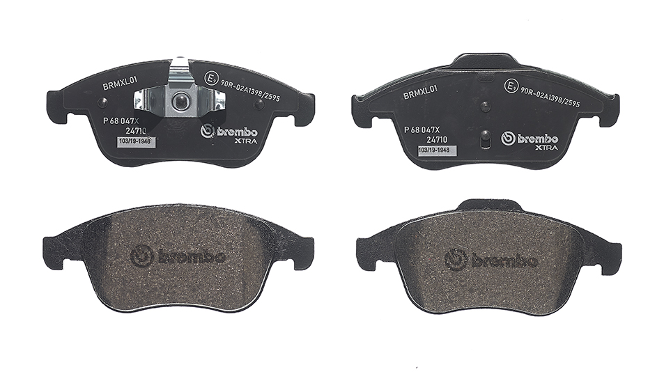Kit de plaquettes de frein, frein à disque BREMBO XTRA LINE | BREMBO