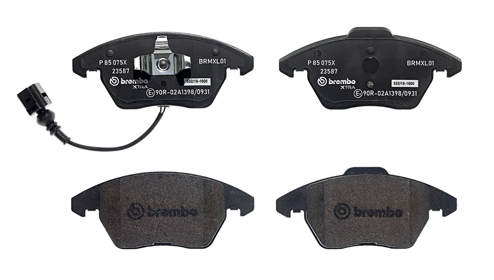 Kit de plaquettes de frein, frein à disque BREMBO XTRA LINE | BREMBO