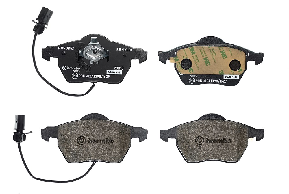 Kit de plaquettes de frein, frein à disque BREMBO XTRA LINE | BREMBO