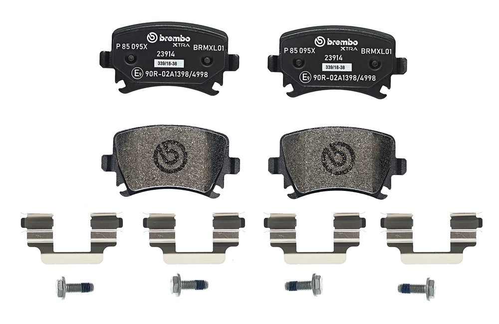 Kit de plaquettes de frein, frein à disque BREMBO XTRA LINE | BREMBO