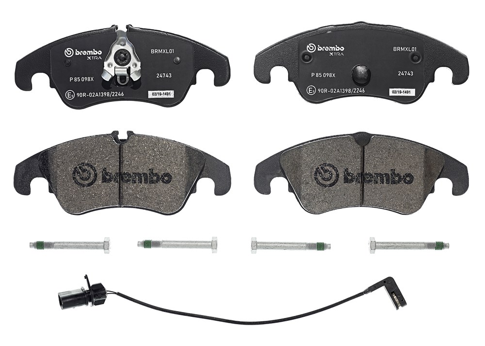 Kit de plaquettes de frein, frein à disque BREMBO XTRA LINE | BREMBO