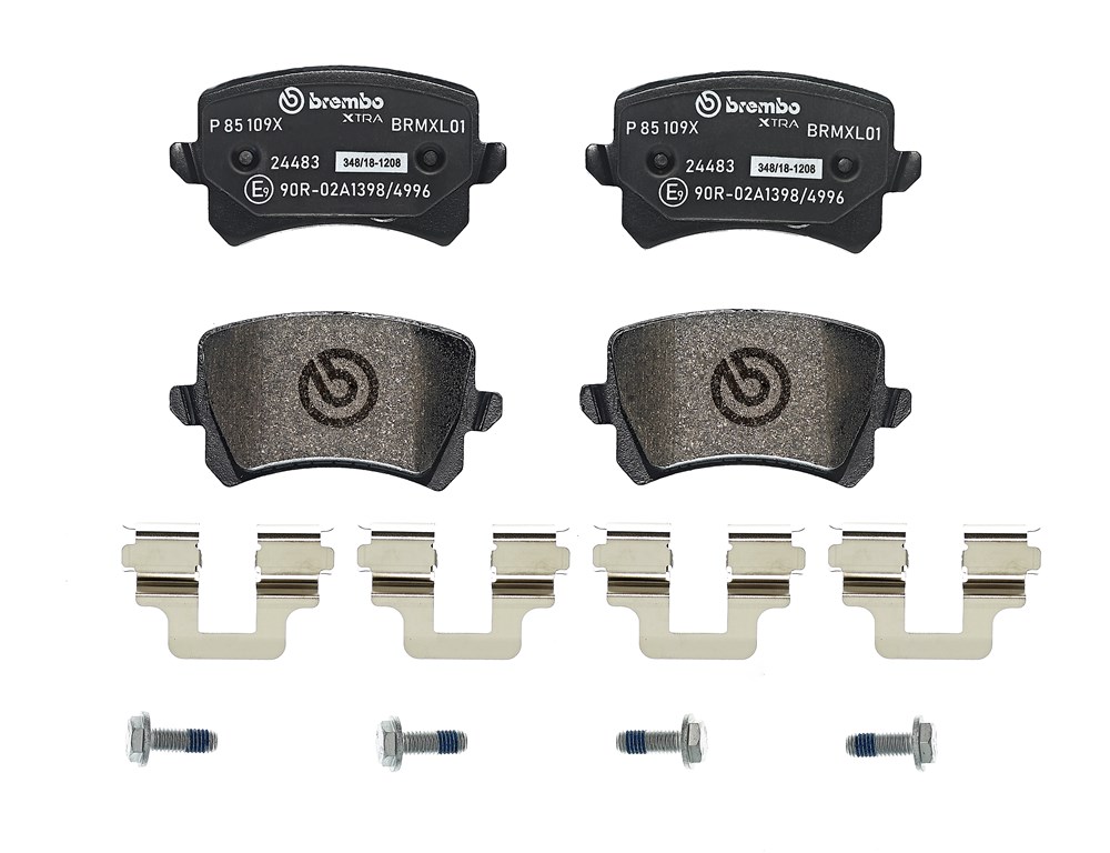 Kit de plaquettes de frein, frein à disque BREMBO XTRA LINE | BREMBO