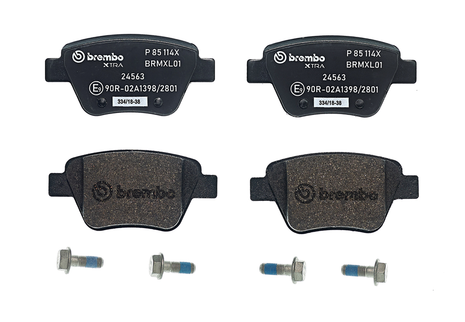Kit de plaquettes de frein, frein à disque BREMBO XTRA LINE | BREMBO