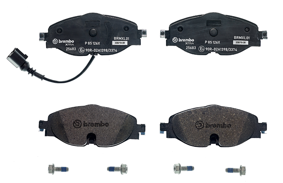 Kit de plaquettes de frein, frein à disque BREMBO XTRA LINE | BREMBO