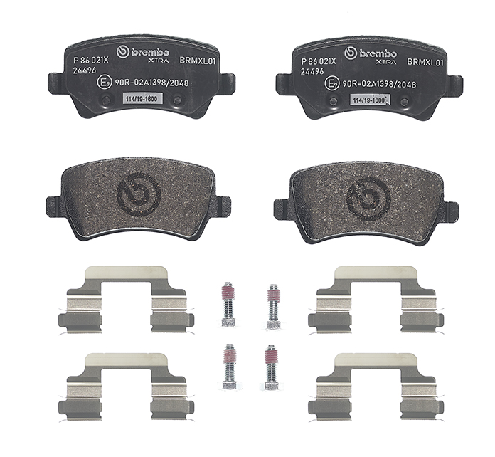 Kit de plaquettes de frein, frein à disque BREMBO XTRA LINE | BREMBO