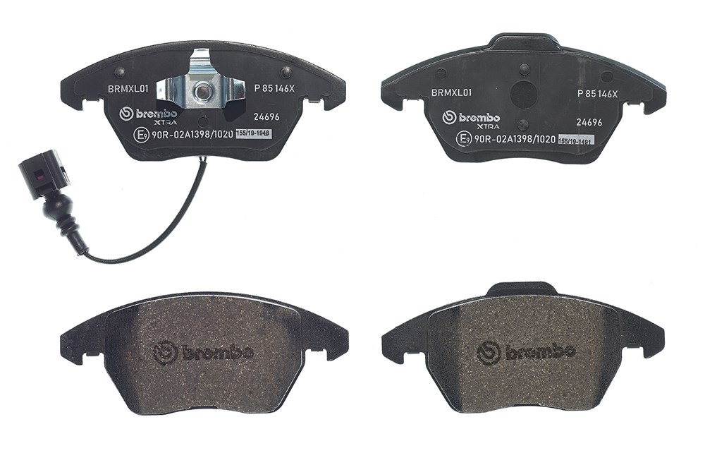 Kit de plaquettes de frein, frein à disque BREMBO XTRA LINE | BREMBO