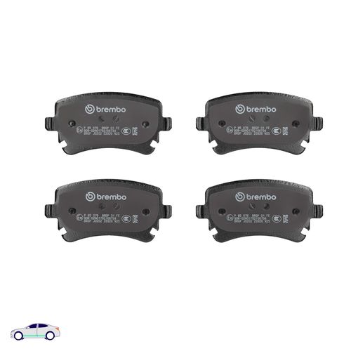 Image du produit pour Jeu de 4 plaquettes de frein