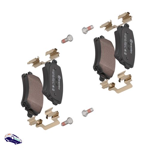 Image du produit pour Jeu de 4 plaquettes de frein