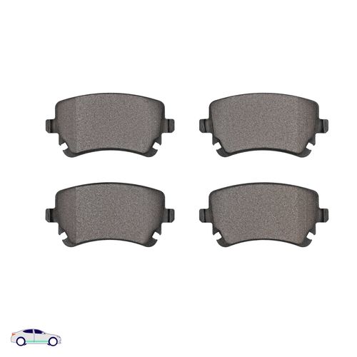 Image du produit pour Jeu de 4 plaquettes de frein