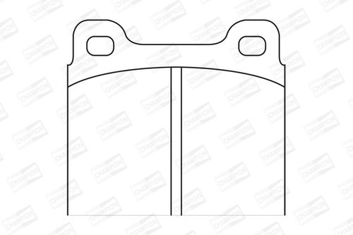 Image du produit pour Kit de plaquettes de frein, frein à disque