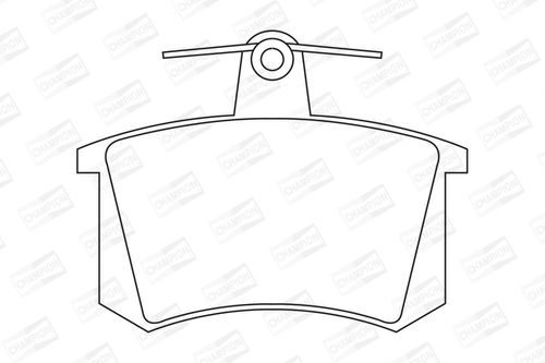 Image du produit pour Kit de plaquettes de frein, frein à disque