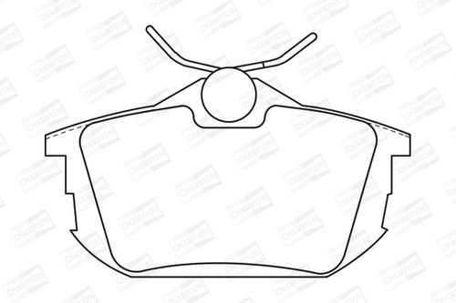 Image du produit pour Kit de plaquettes de frein, frein à disque