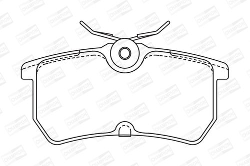 Image du produit pour Kit de plaquettes de frein, frein à disque