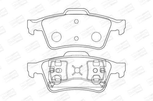 Image du produit pour Kit de plaquettes de frein, frein à disque