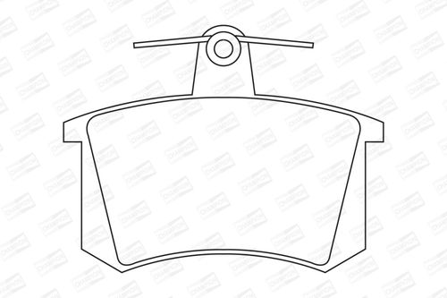 Image du produit pour Kit de plaquettes de frein, frein à disque