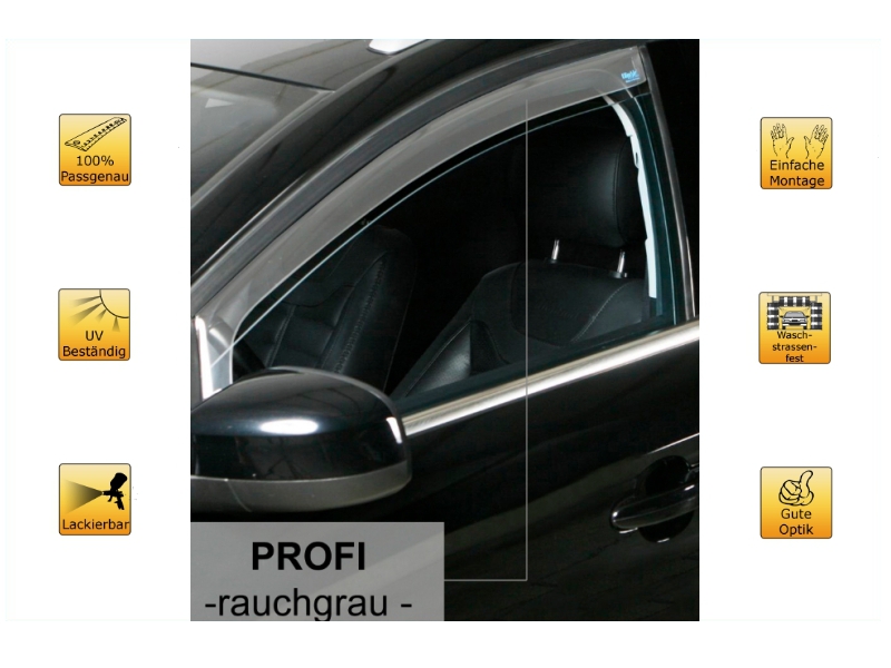 Profi (portes avant) pour Toyota Aygo 5 portes | ClimAir