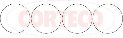 Jeu de joints d'étanchéité, chemise de cylindre | CORTECO