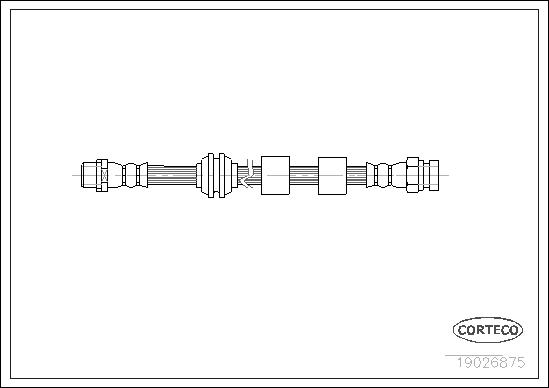 Flexible de frein | CORTECO