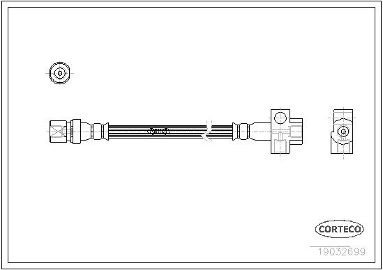 Flexible de frein | CORTECO