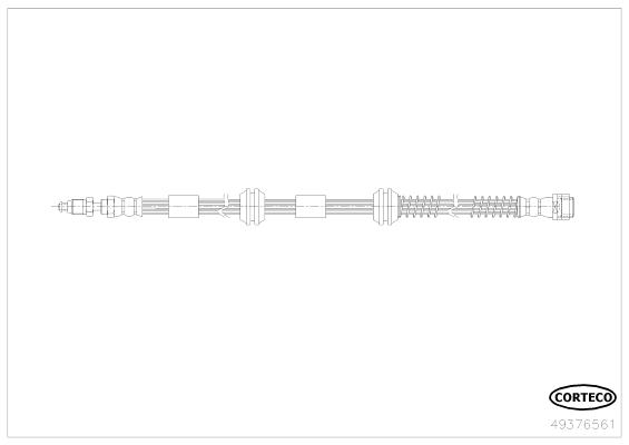 Flexible de frein | CORTECO