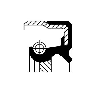 Bague d'étanchéité, boîte de vitesse manuel | CORTECO