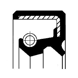 Bague d'étanchéité, boîte de vitesse manuel | CORTECO