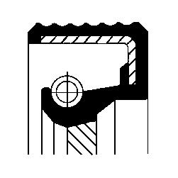 Bague d'étanchéité, différentiel | CORTECO